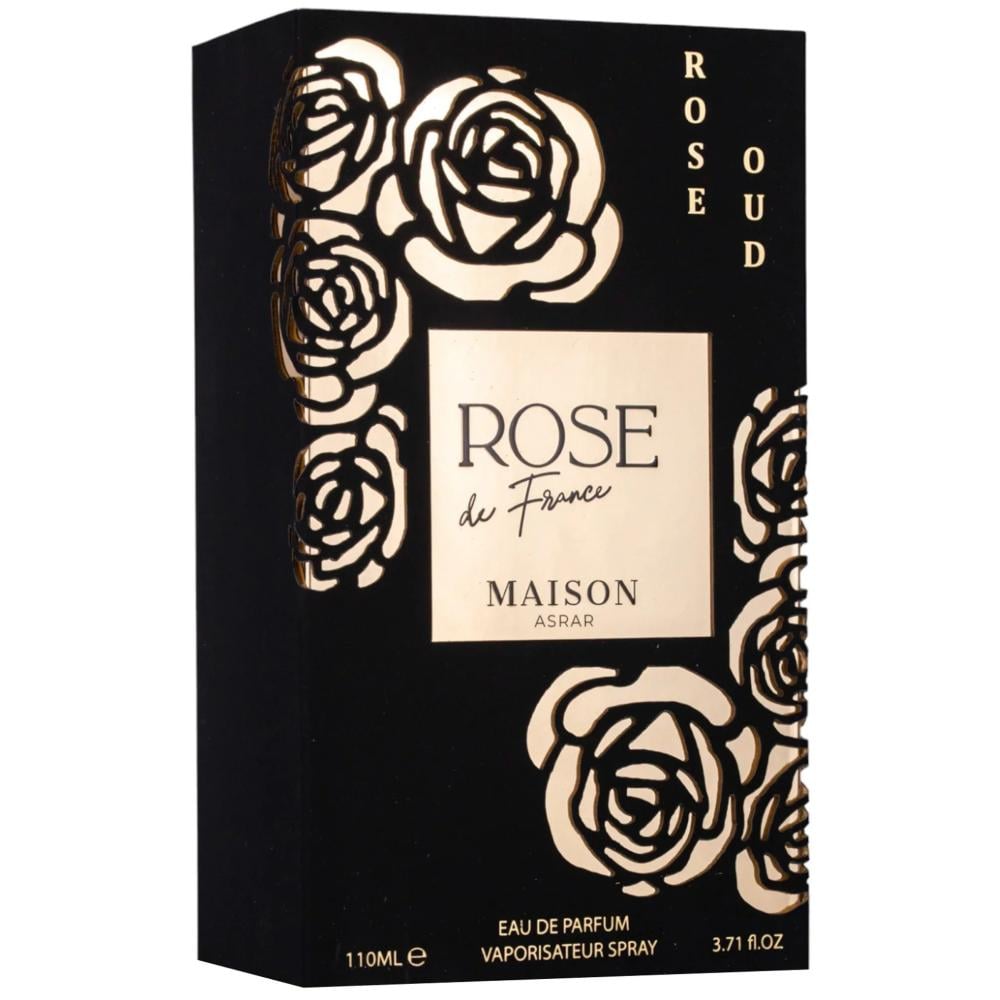 Maison Asrar Rose Honey perfume packaging