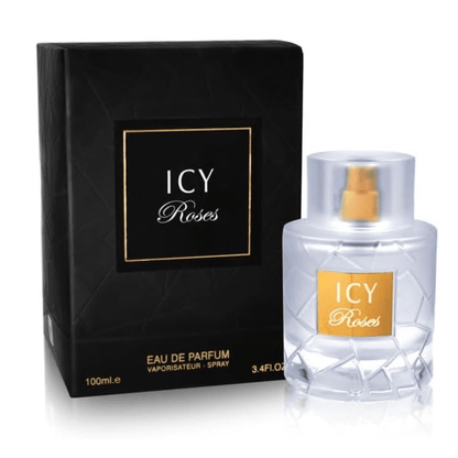 Fragrance World Icy Roses packaging