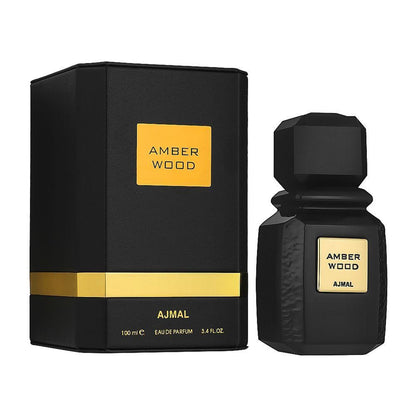 Amber Rose Wood Ajmal perfume packaging