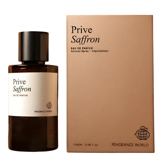Prive Saffron Perfume 60ml – Rich & Refined